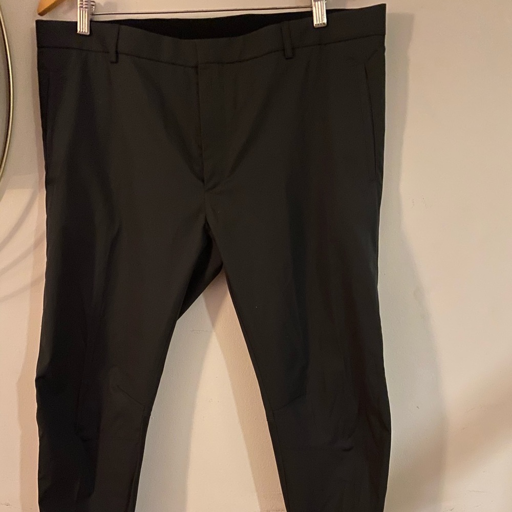 Lanvin mens biker trousers